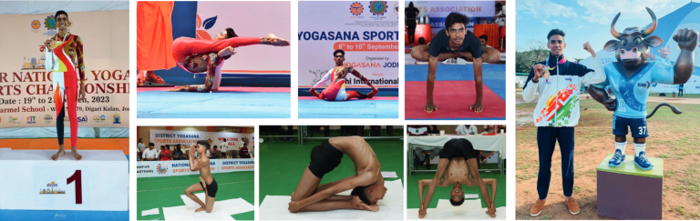 Arjun Parihar gymnastics and yoga gold medal achievement
