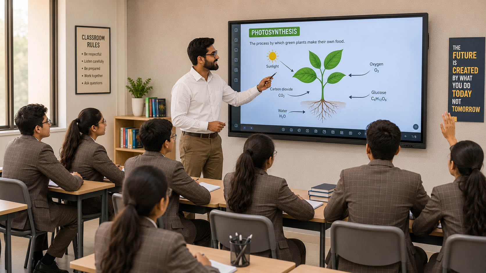 Smart classrooms for clear concepts